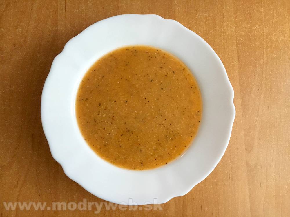 Cícerovo paradajková polievka