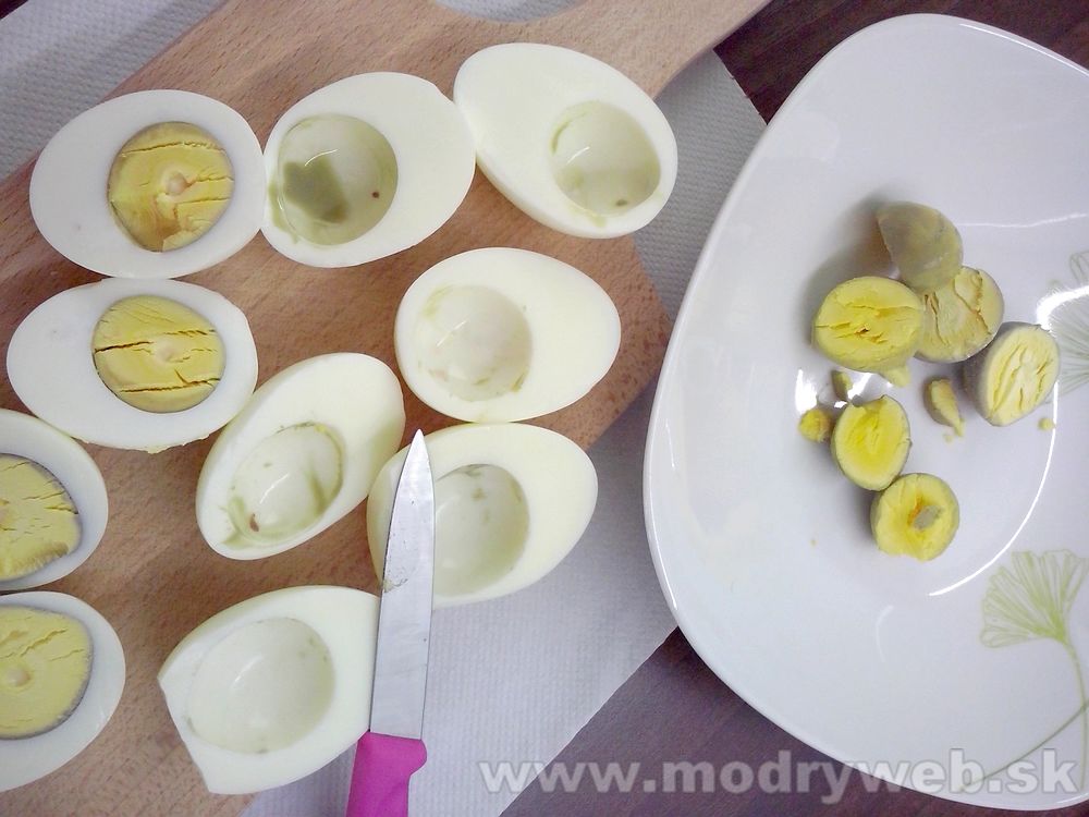 Plnené vajcia